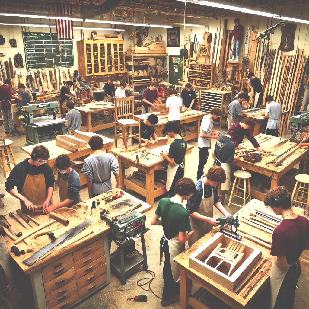 The Importance of Arts, Crafts, and Woodshops in K-12 Schools