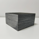 Black/Gray Laminated Birch Wood Blanks