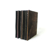 Dark Gray/Brown/Red Laminated Birch Wood Blanks