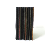 Dark Gray/Brown/Red Laminated Birch Wood Blanks