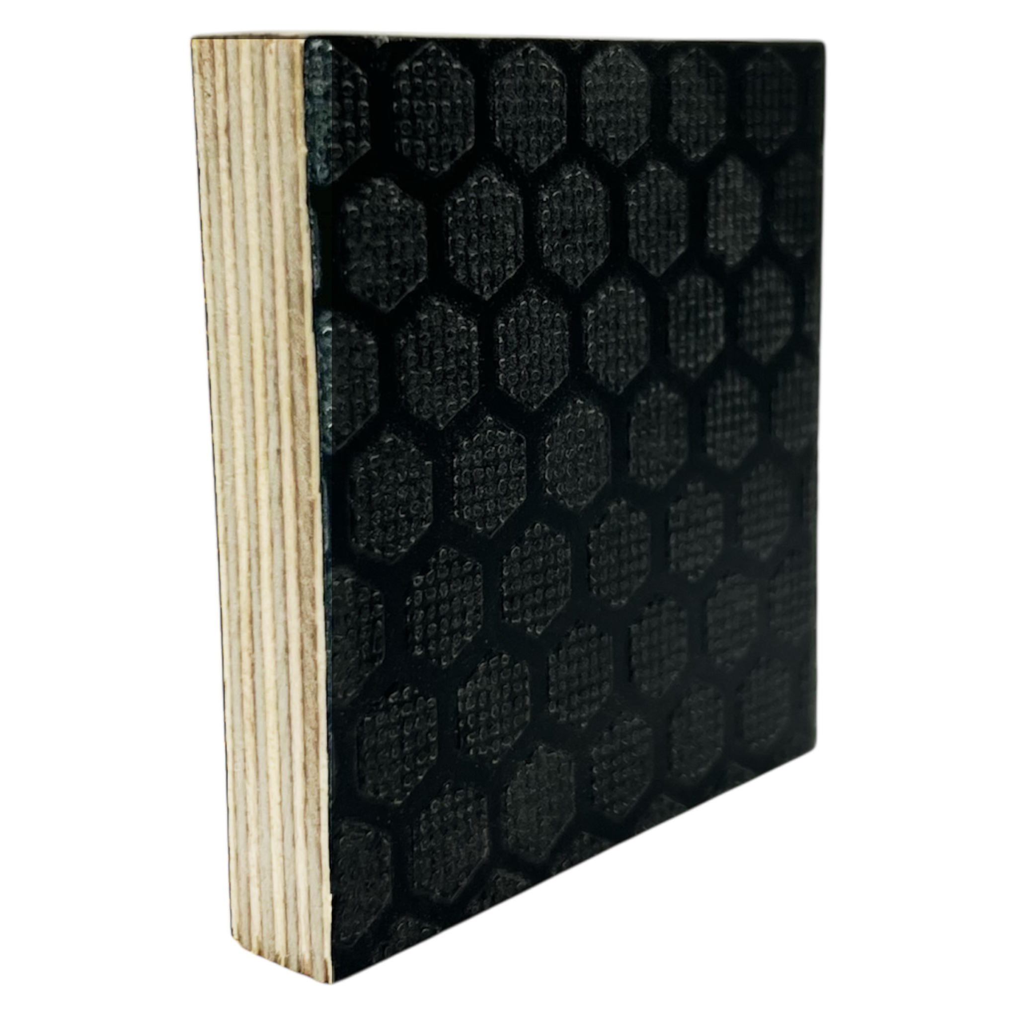 Hex-Ply Anti-Slip Phenolic Birch Plywood (Black) - 12mm - 18mm
