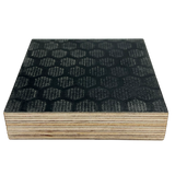 Hex-Ply Anti-Slip Phenolic Birch Plywood (Black) - 12mm - 18mm