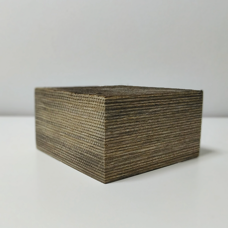 Brown/Natural Laminated Birch Wood Blanks