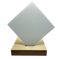 Coroplast - White Corrugated Plastic Sheets