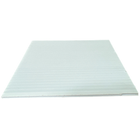 Coroplast - White Corrugated Plastic Sheets