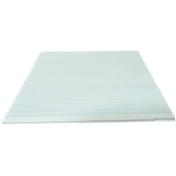 Coroplast - White Corrugated Plastic Sheets