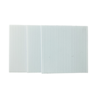Coroplast - White Corrugated Plastic Sheets