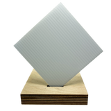 Coroplast - White Corrugated Plastic Sheets