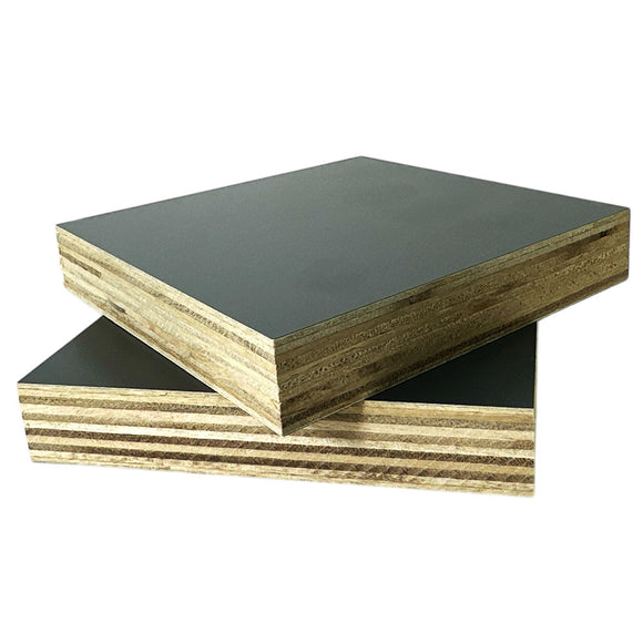 Charcoal Gray Melamine Faced Eucalyptus Plywood - 3/4