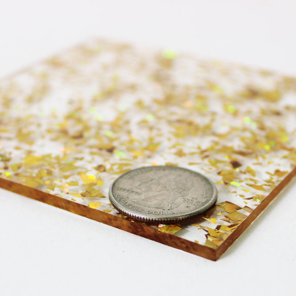 Acrylic (Flakes Chunky Sunshine)