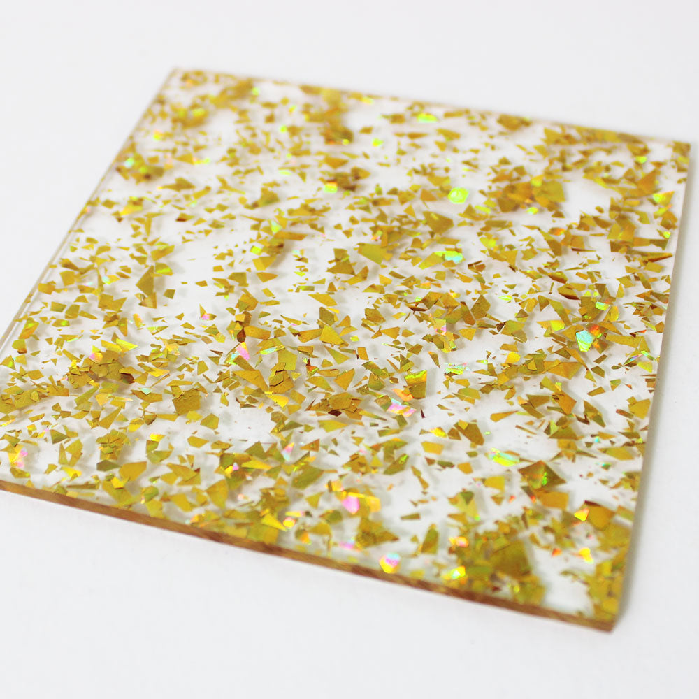 Acrylic (Flakes Chunky Sunshine)