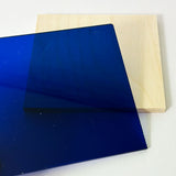 Dark Blue Transparent Acrylic