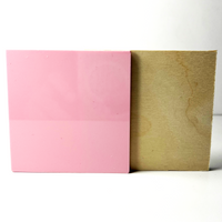 Dark Pink Pastel Acrylic - Matte One Side