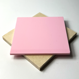 Dark Pink Pastel Acrylic - Matte One Side