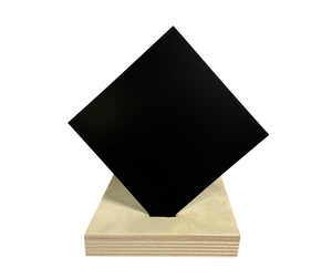 Duets Laser XT Acrylic - Matte Black/Gold - 2 Ply