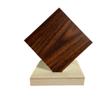 Duets Laser Indoor Acrylic - Walnut/White - 2 Ply