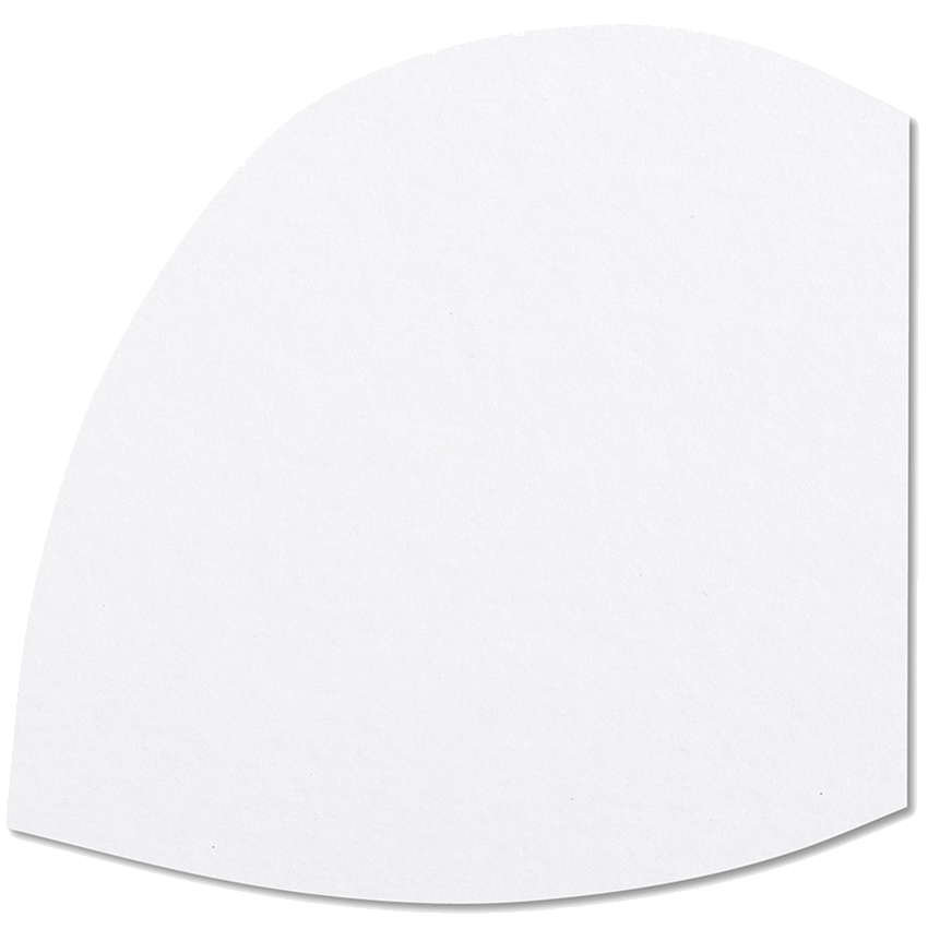 Recycled White Solid QuickBoard (Chipboard)
