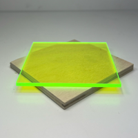 Green Fluorescent Transparent Acrylic (1/8" - 1/4")
