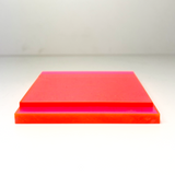 Pink Fluorescent Transparent Acrylic