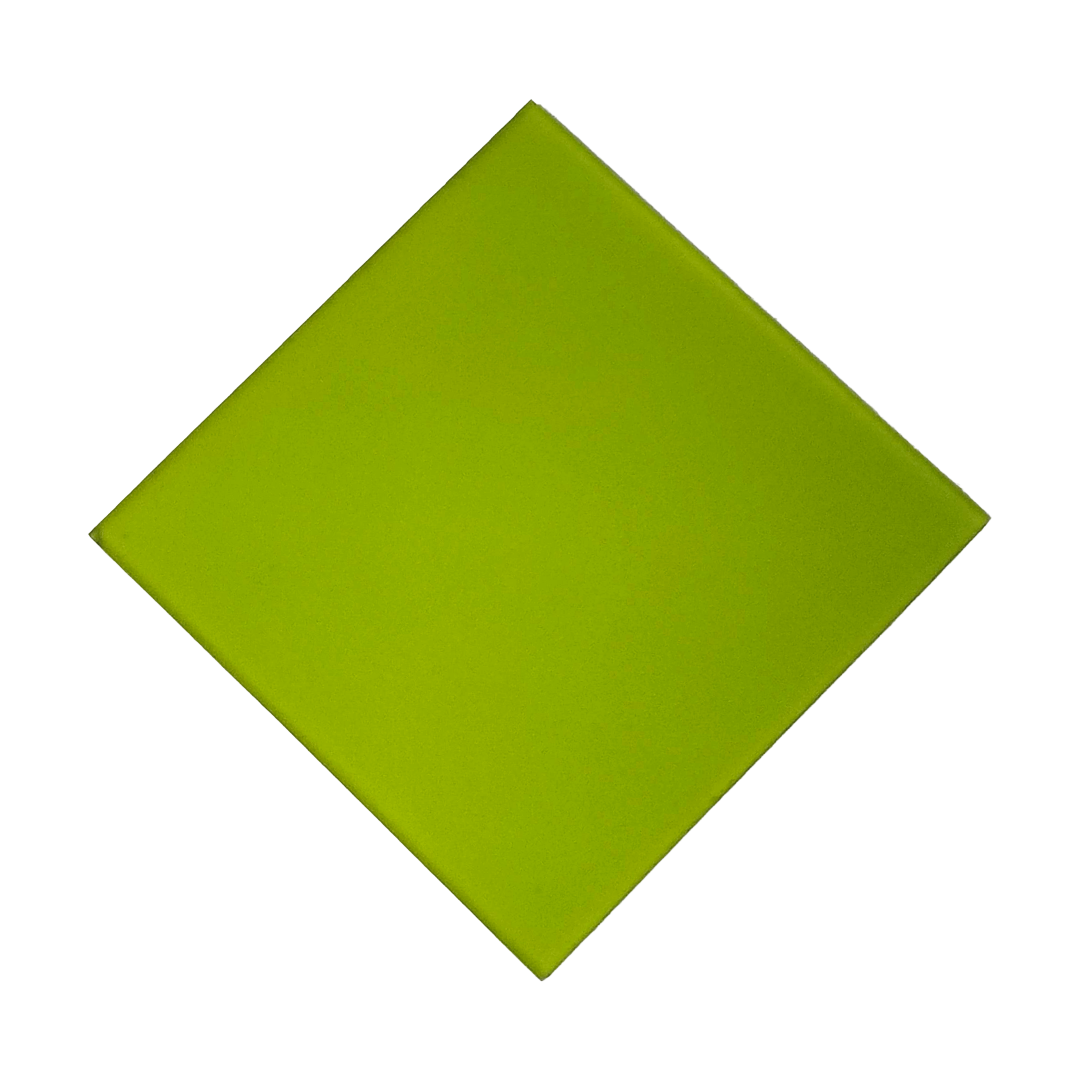 Acrylic (Frosted Acid Green) - Frosted Two Sides (1/8")