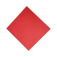 Cherry Red Frosted Matte Acrylic - Frosted Two Sides (1/8")