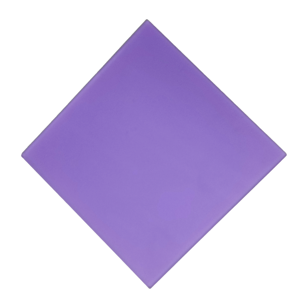 Acrylic (Frosted Lilac Purple) - Frosted Two Sides (1/8")