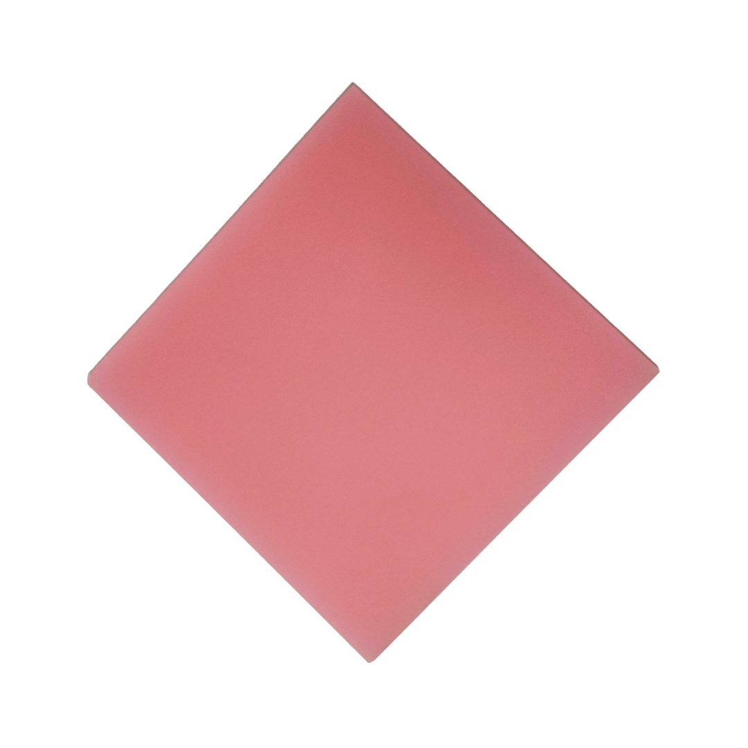 Acrylic (Frosted Pink) - Frosted Two Sides (1/8")