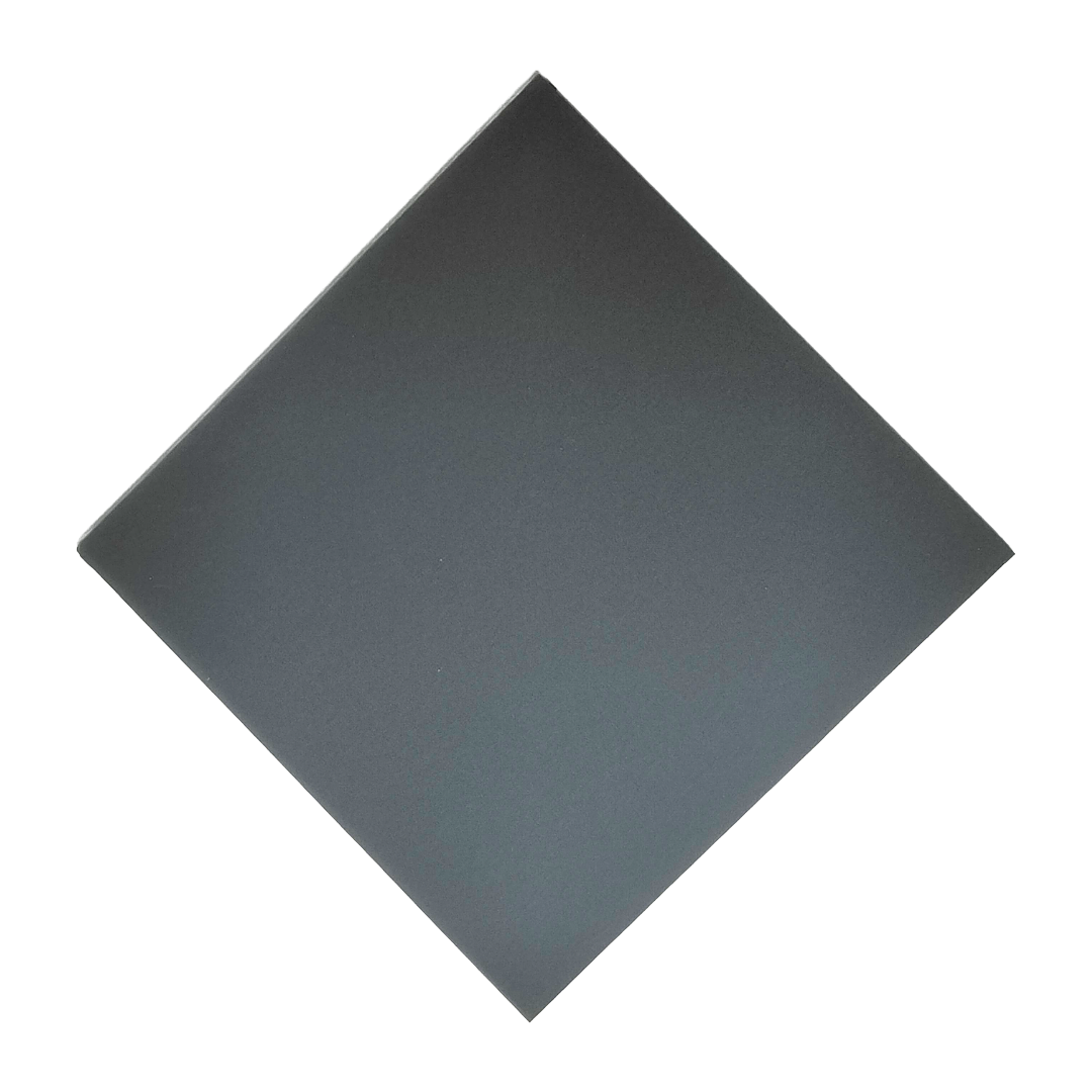 Recycled Acrylic (Frosted Smoked Gray) - Frosted Two Sides (1/8")
