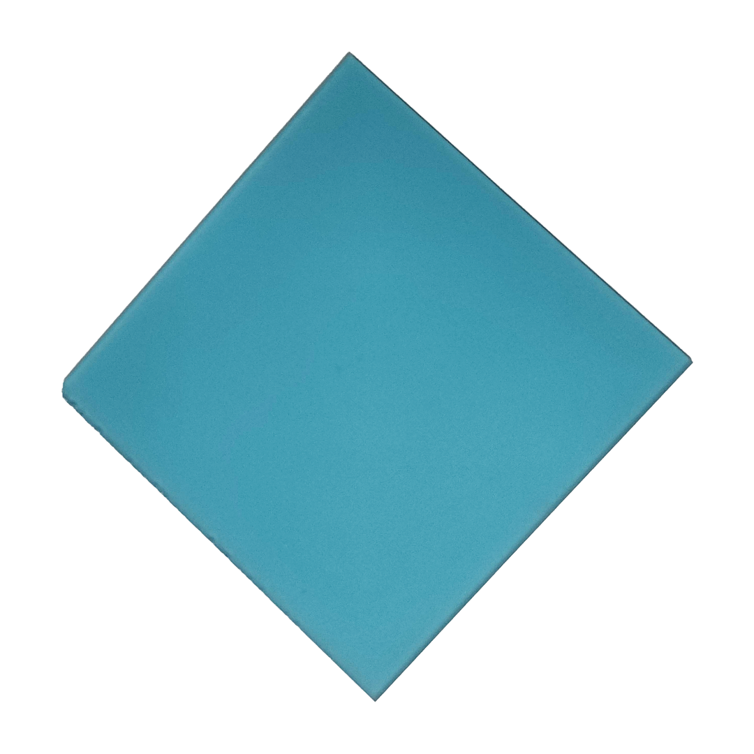 Acrylic (Frosted Turquoise) - Frosted Two Sides (1/8")