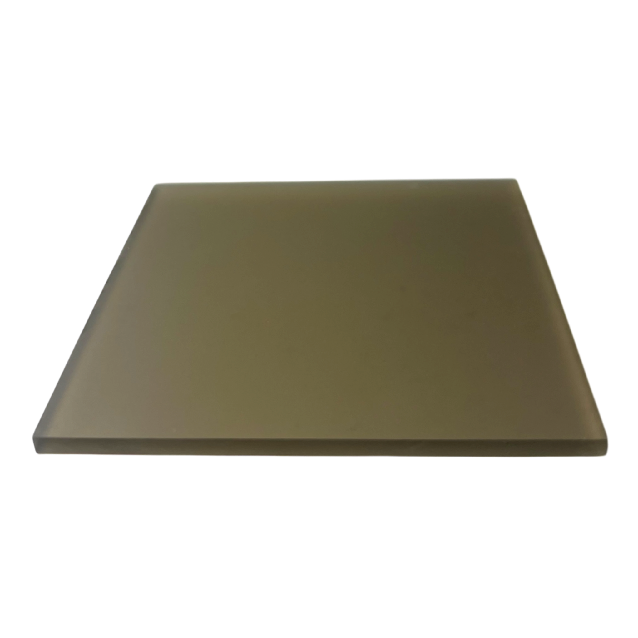 Recycled Acrylic (Frosted Light Bronze) - Frosted Two Sides (1/8")