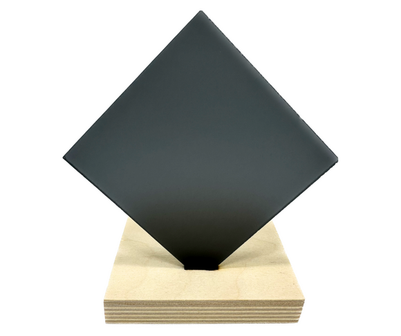 Recycled Acrylic (Frosted Smoked Gray) - Frosted Two Sides