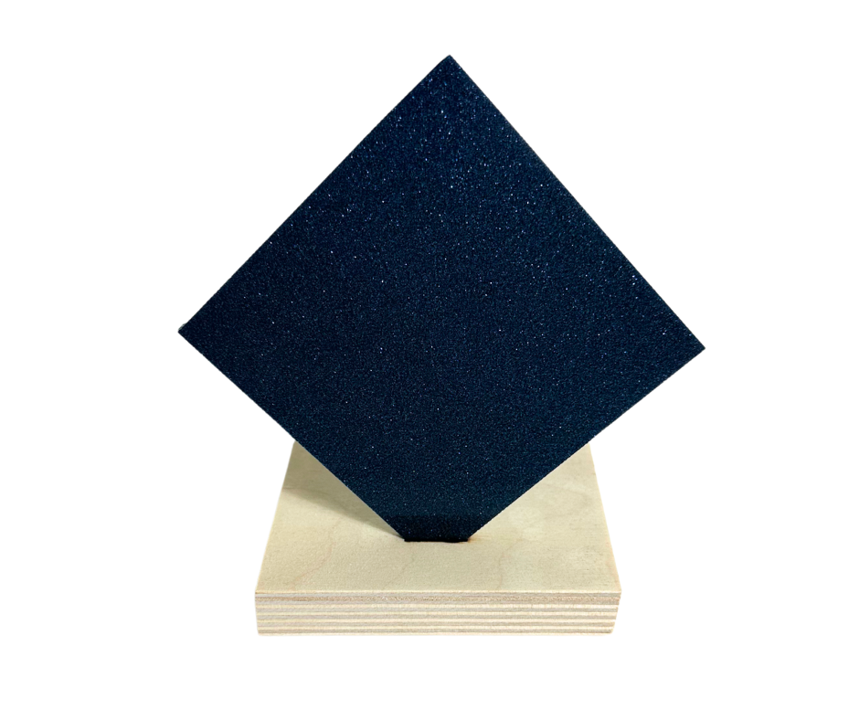 Acrylic (Glitter Blue)