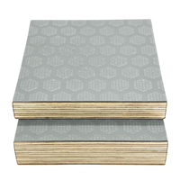Hex-Ply Anti-Slip Melamine Birch Plywood (Light Gray) - 12mm - 18mm