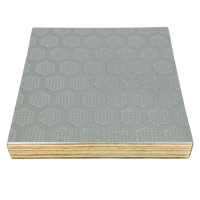 Hex-Ply Anti-Slip Melamine Birch Plywood (Light Gray) - 12mm - 18mm