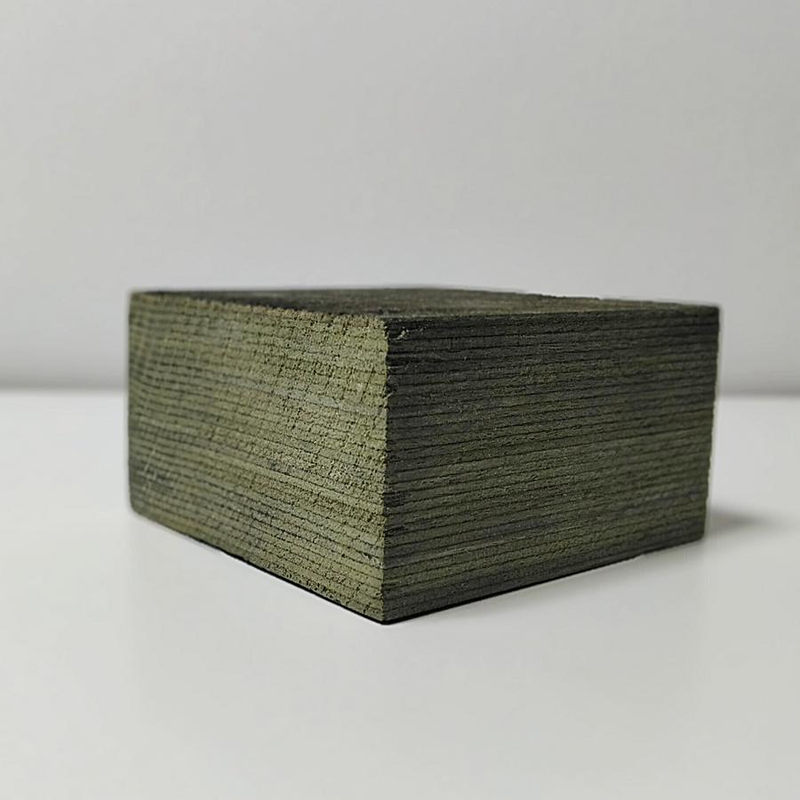 Green Laminated Birch Wood Blanks
