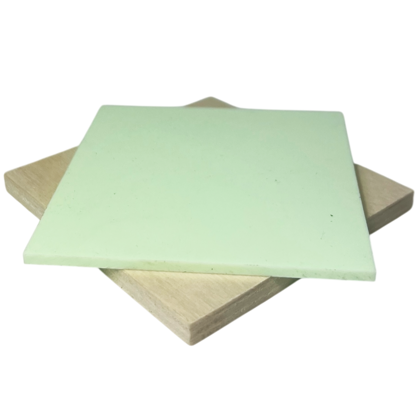 Light Green Pastel Acrylic - Matte One Side