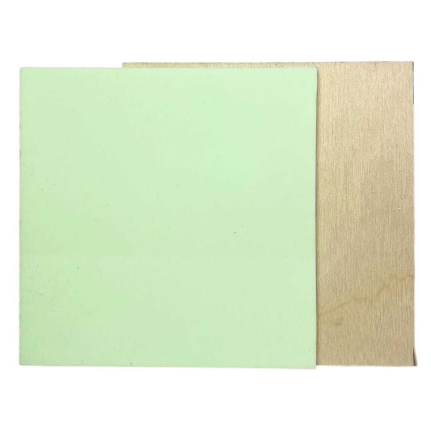 Light Green Pastel Acrylic - Matte One Side