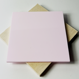 Light Pink Pastel Acrylic - Matte One Side