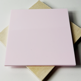 Light Pink Pastel Acrylic - Matte One Side