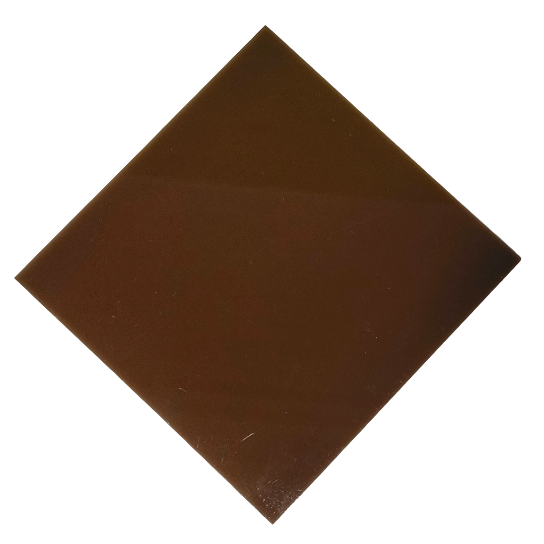 Brown Nearly Opaque Acrylic