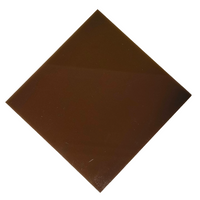 Brown Nearly Opaque Acrylic