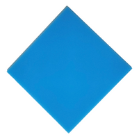 Light Blue Nearly Opaque Acrylic