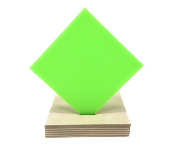 Acrylic (Neon Green) - Matte One Side