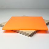 Acrylic (Neon Orange) - Matte One Side