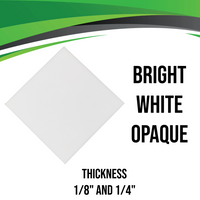 Acrylic (Opaque Bright White)