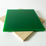 Green Nearly Opaque Acrylic