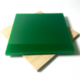 Green Nearly Opaque Acrylic