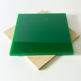 Green Nearly Opaque Acrylic