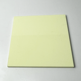 Yellow Pastel Acrylic Sheet - Matte One Side