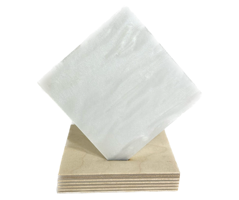 Acrylic (Pearlescent White)